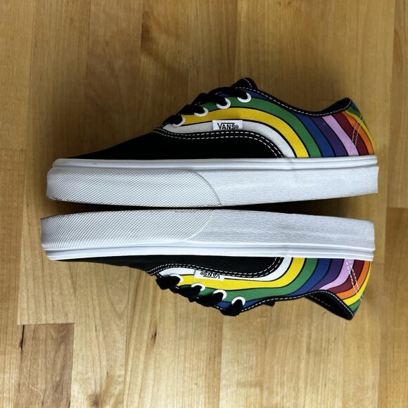 Vans Old Skool Refract Rainbow Womens Size 7.5 Athletic Skate‎ Shoes Sneakers - Picture 6 of 10